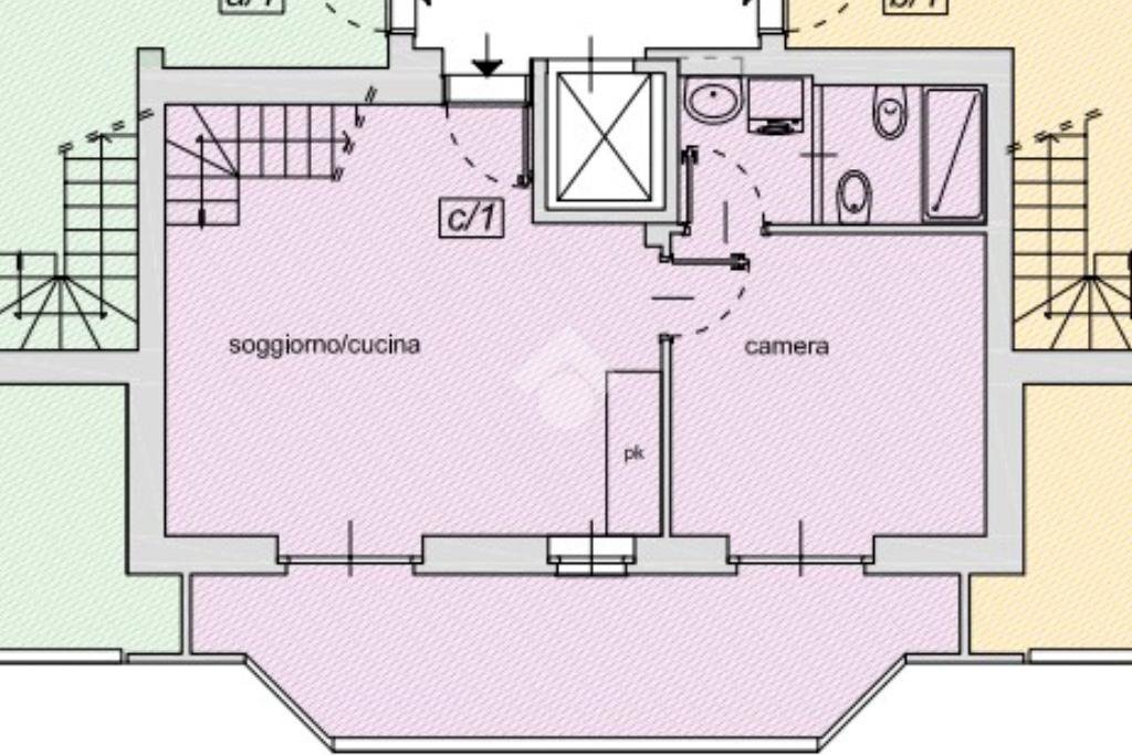 Appartamento Strada Del Mondino, Castiglione Torinese - planimetria 1