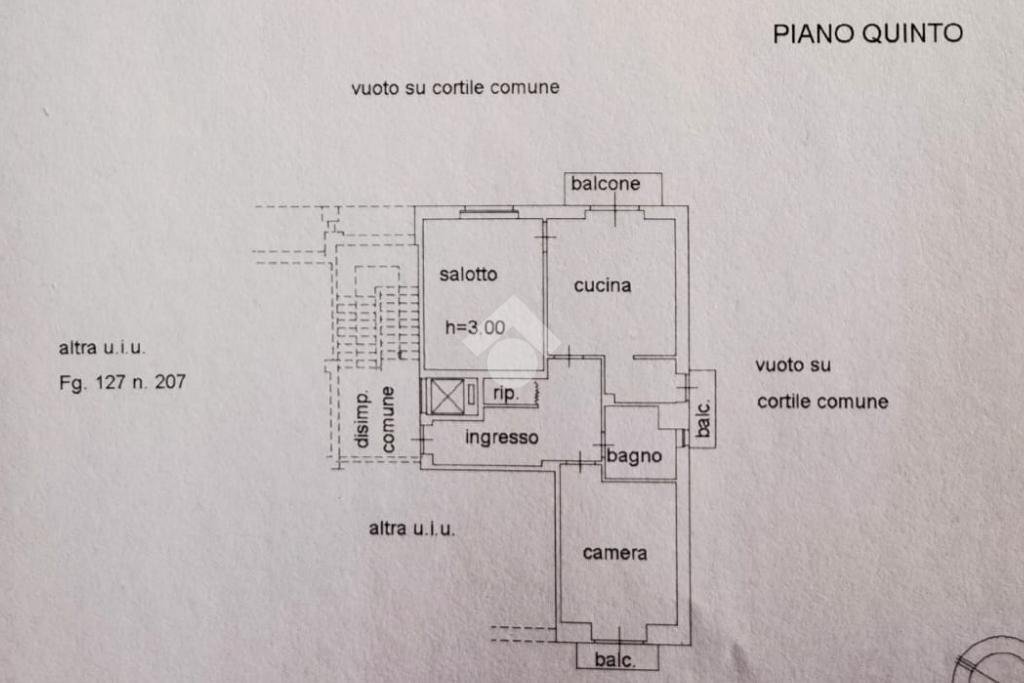 Trilocale Viale barbaroux, Carmagnola - planimetria 1