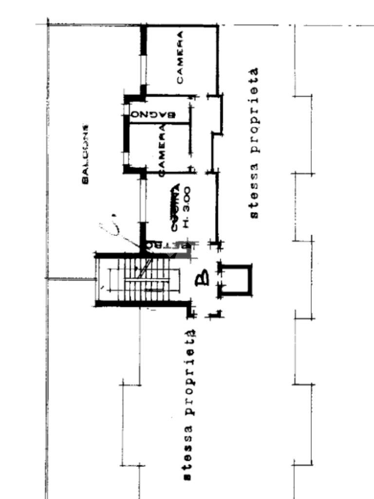 Trilocale Viale Tritone, frazione Pinarella, Cervia - planimetria 1