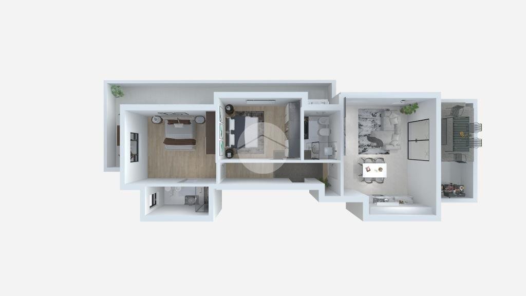 Trilocale Via Pinarella, Cervia - planimetria 1