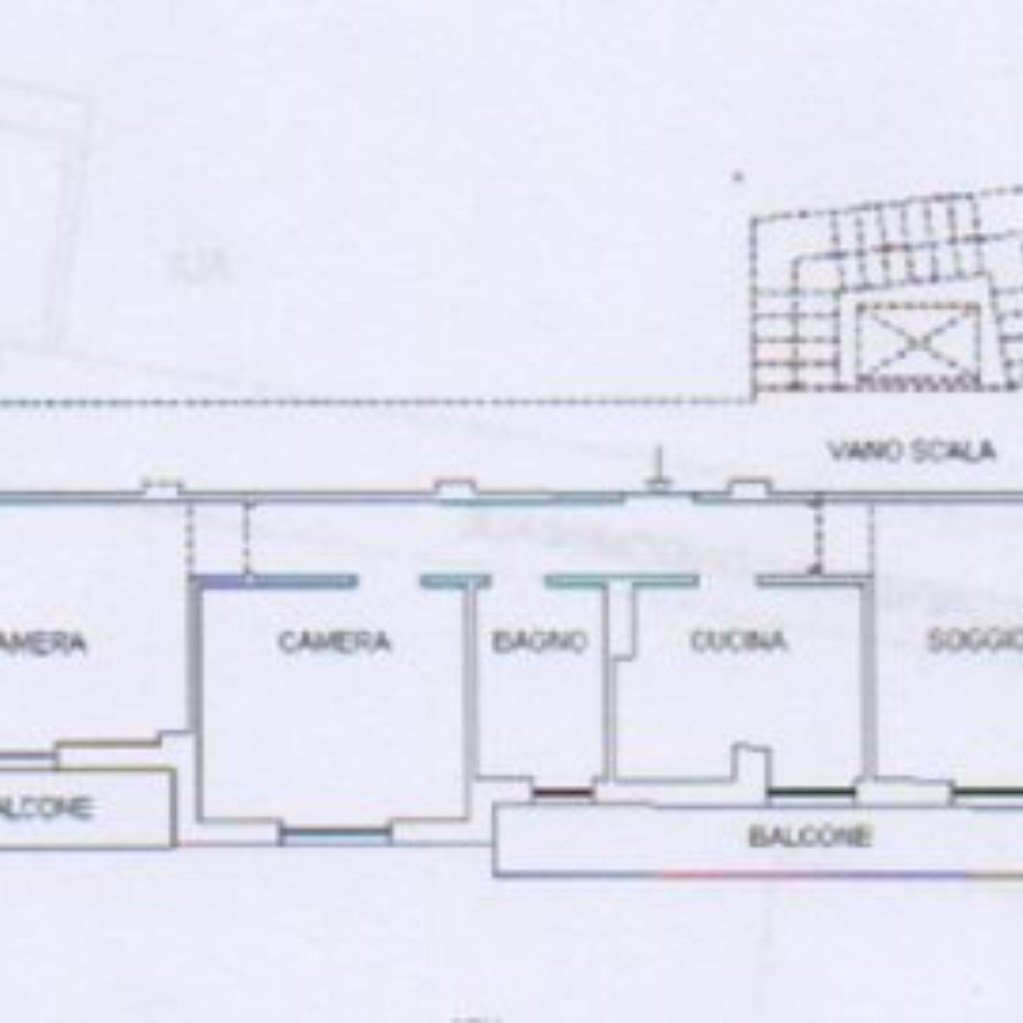 Four-room apartment Via Galileo Galilei, 374, Sanremo - floor plans 1