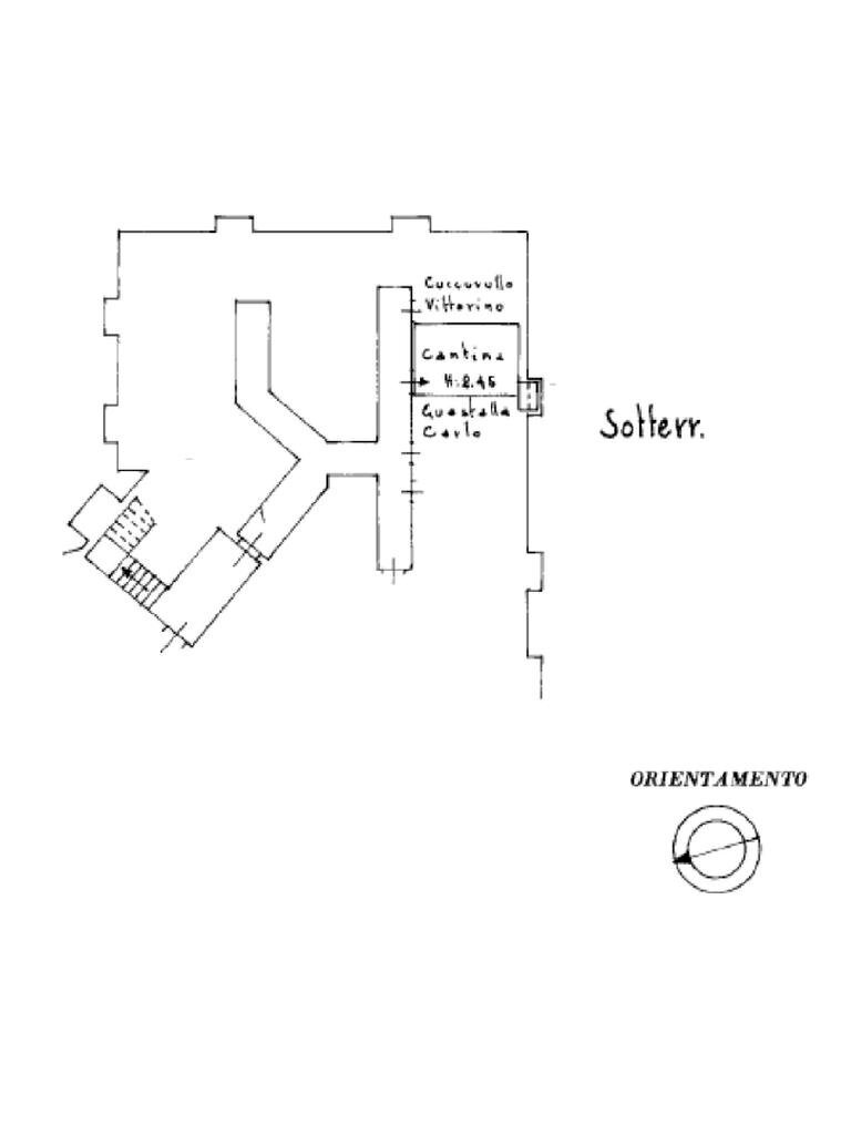Trilocale Via san leonardo, Parma (zona San Leonardo) - planimetria 1
