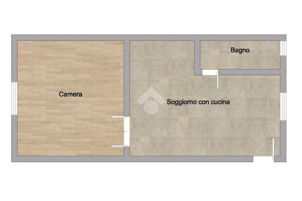 Bilocale Via Garigliano, Milano (zona Isola) - planimetria 1