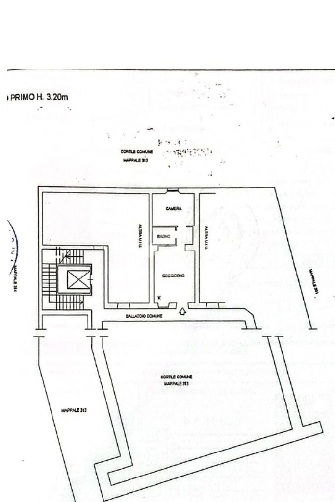 Two-room apartment Via Melzo, Milano - floor plans 1