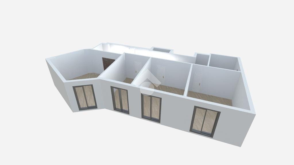 Three-room apartment Viale Giovanni Suzzani, Milano (neighborhood Bicocca) - floor plans 1