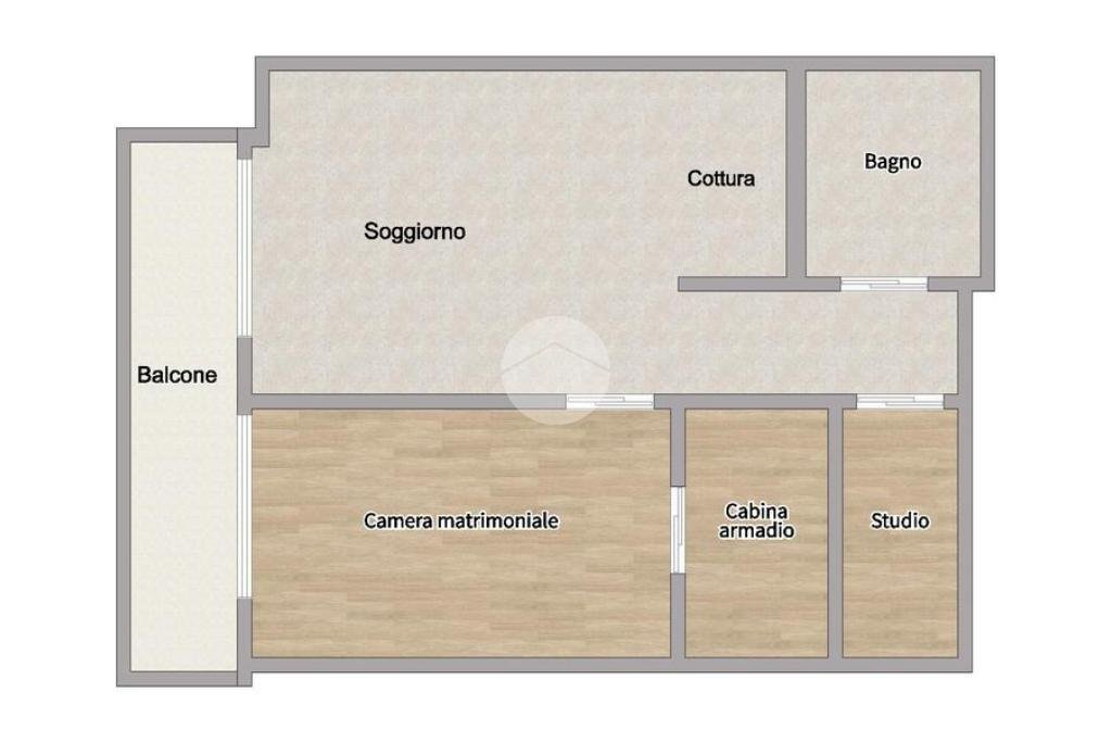 Bilocale Viale Carlo Espinasse, Milano (zona Villapizzone) - planimetria 1