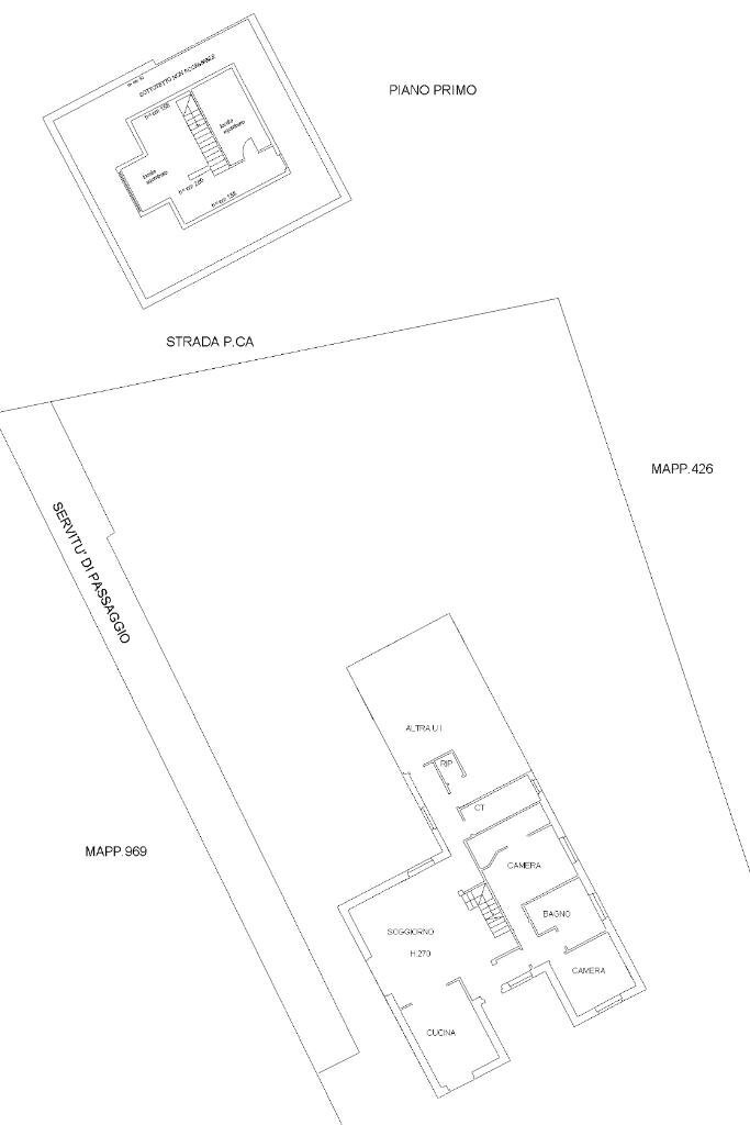 Villa Via al. Sale, Alessandria - planimetria 1