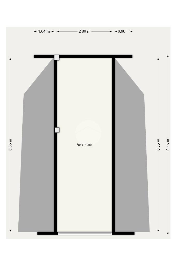 Box via oriana fallaci, Peschiera Borromeo - planimetria 1