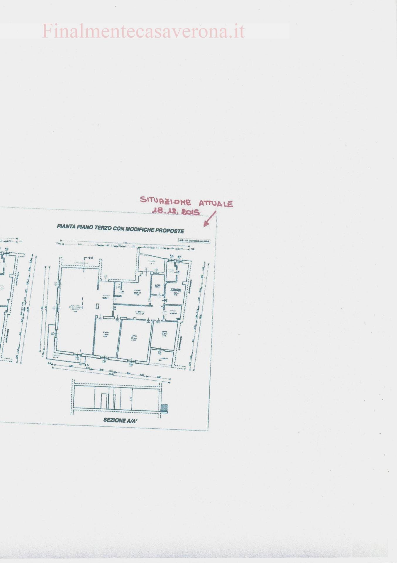 Foto 41 - Appartamento Via Stella, Verona - planimetria 1