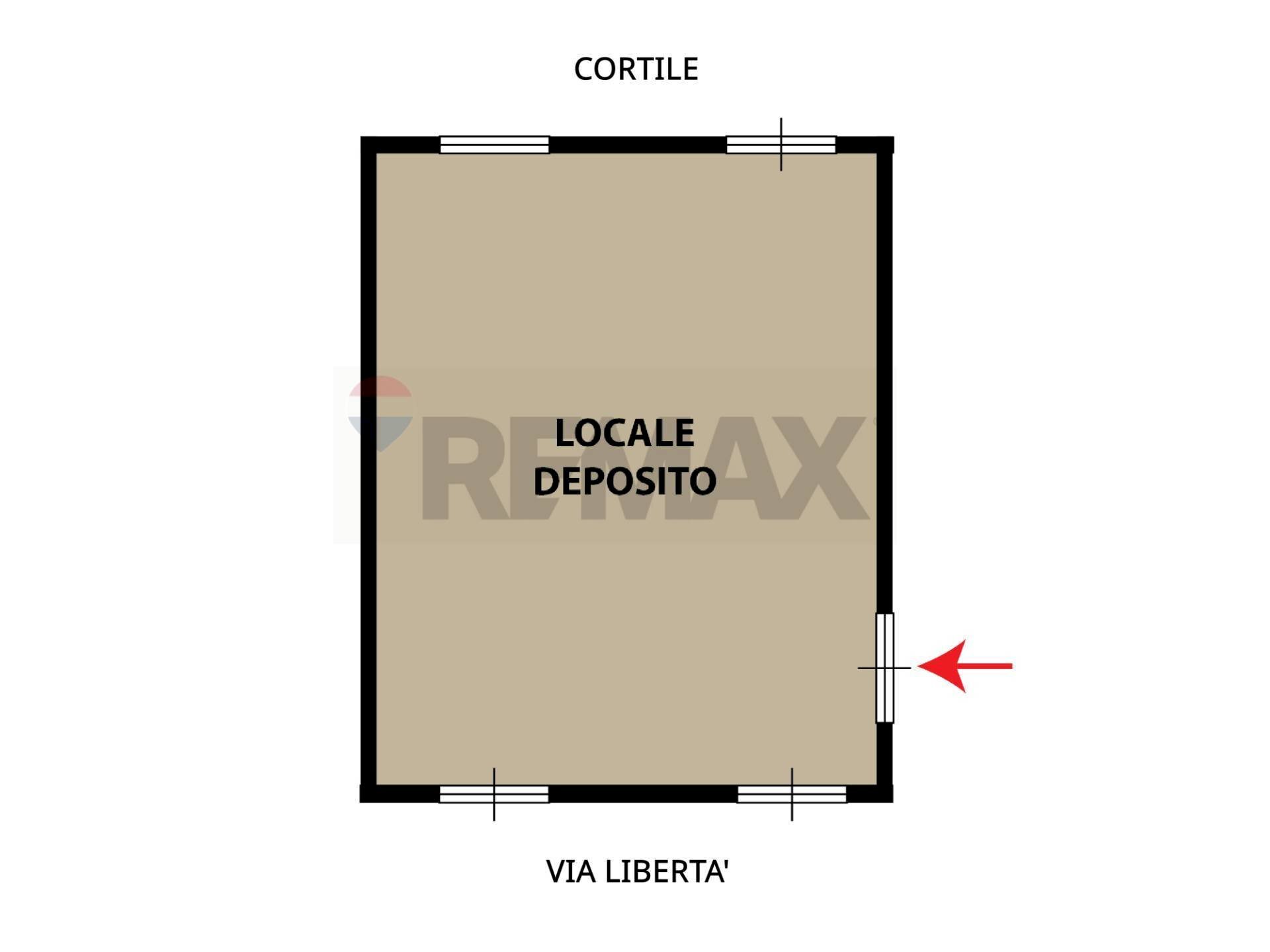 Pianta 2D - Commercial Premises Casoria - photo 2