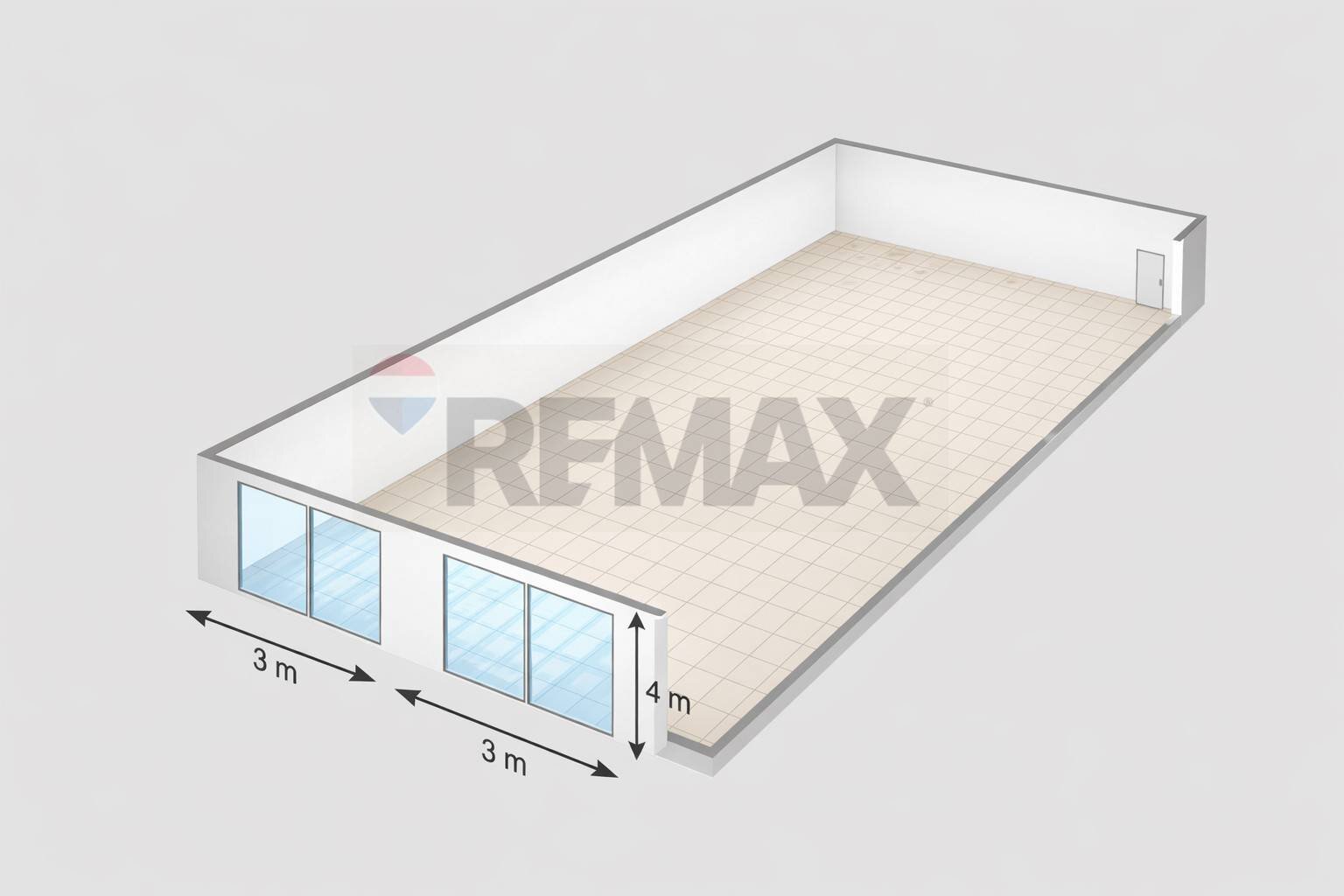 Pianta 3D - Commercial Premises Via Fontana Matuccia
 
12, Civita Castellana - floor plans 1