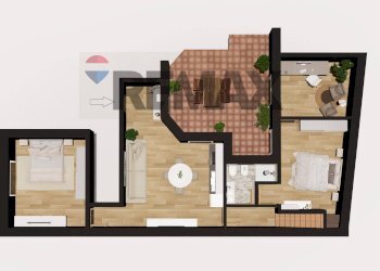 Pianta 3D - Four-room apartment Via Alogna
 
18A, Catania - photo 3