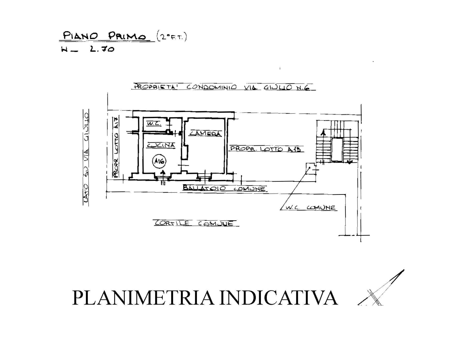 Foto 16 - One-room apartment Via Carlo Ignazio Giulio, Torino - floor plans 1