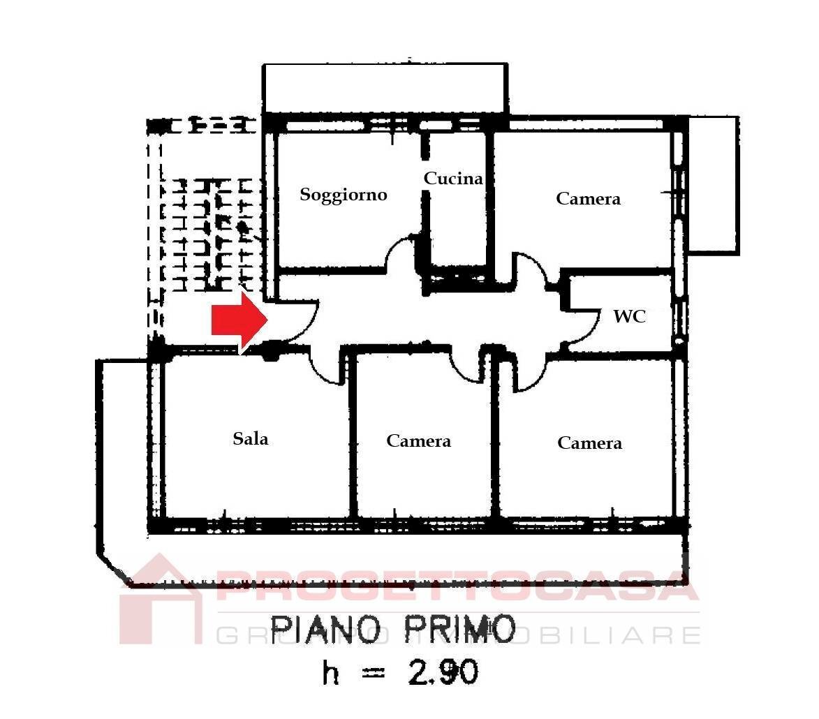 Foto 37 - Apartment Via Ottantesima Strada, Monteprandone - floor plans 1