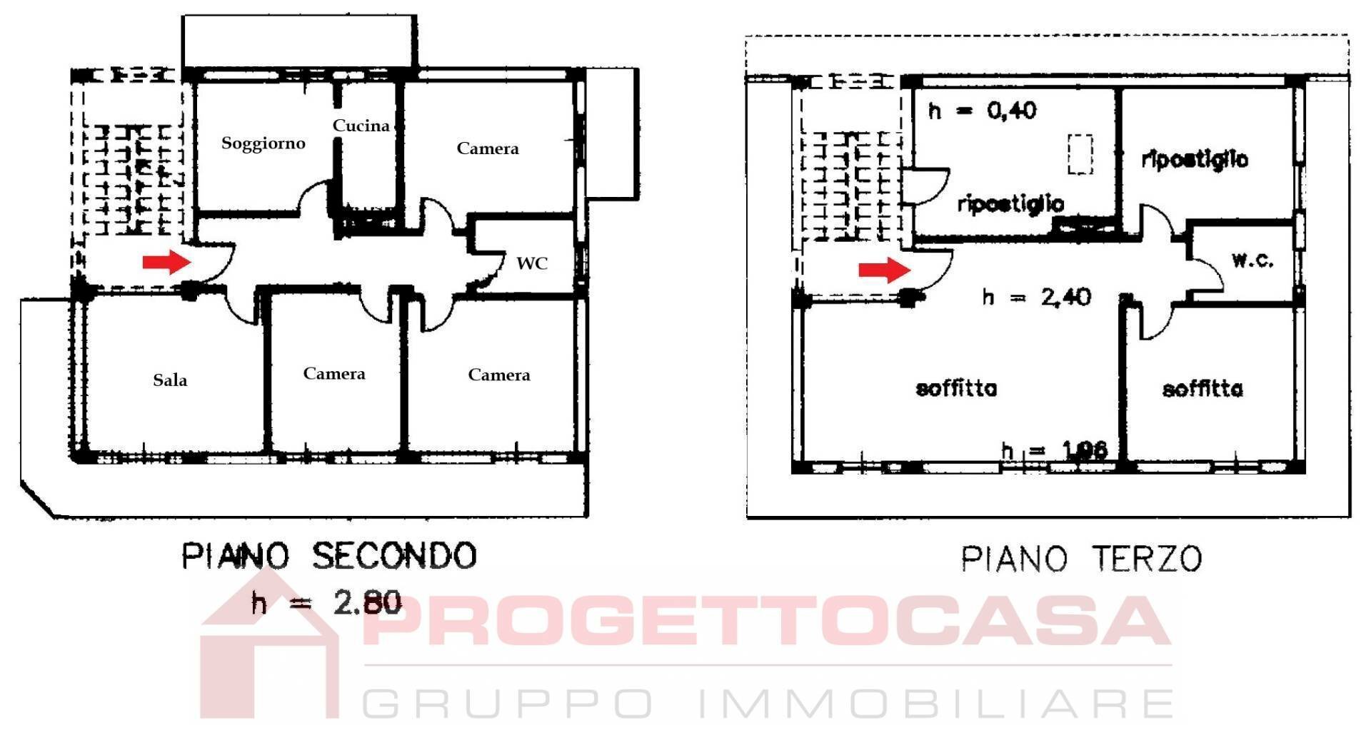 Foto 40 - Appartamento Via Ottantesima Strada, Monteprandone - planimetria 1
