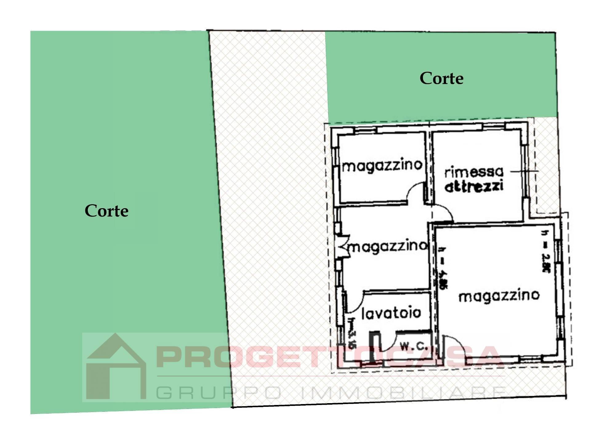 Foto 12 - Rustico Via Ottantesima Strada, Monteprandone - planimetria 1