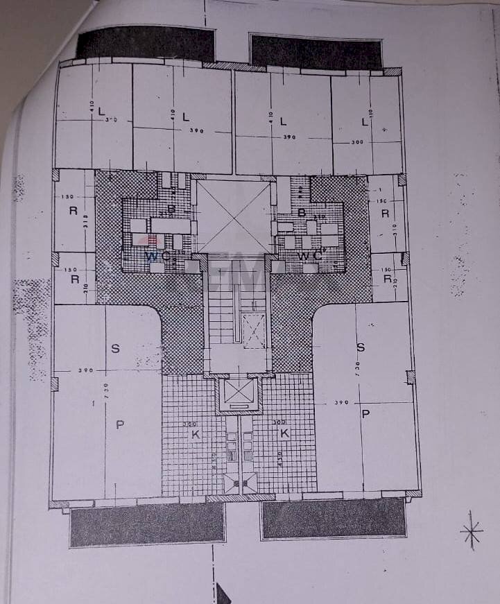 Pianta 2D - Quadrilocale viale europa
 
366, Misilmeri - planimetria 1
