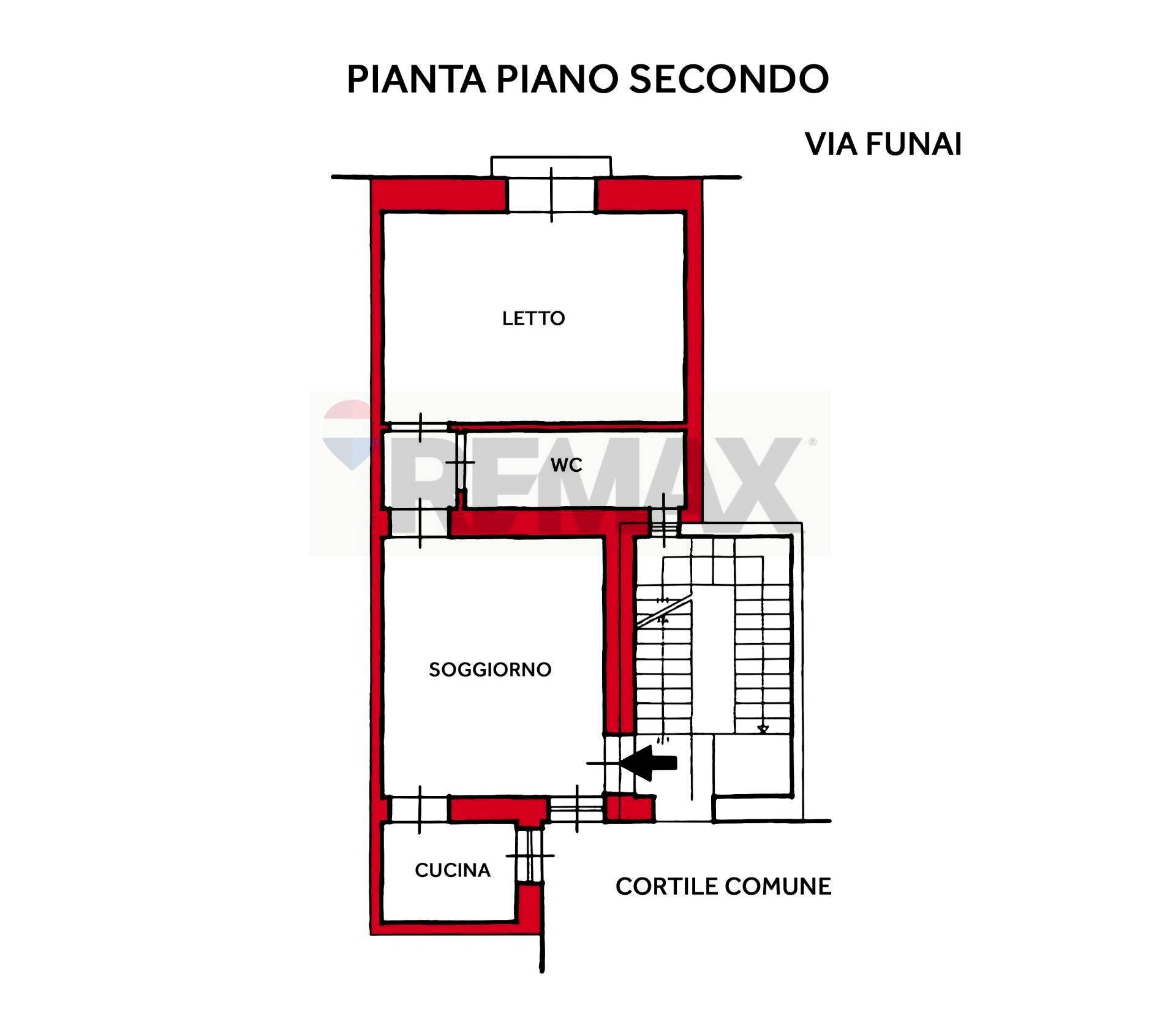 Pianta 2D - Bilocale VIA FUNAI
 
10, Trapani - planimetria 1