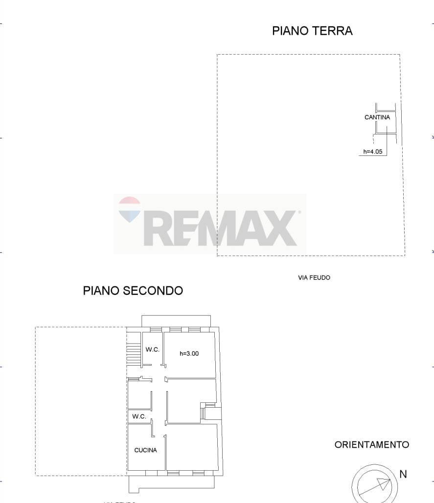 Pianta 2D - Appartamento Via Feudo
 
144, Riccia - planimetria 1