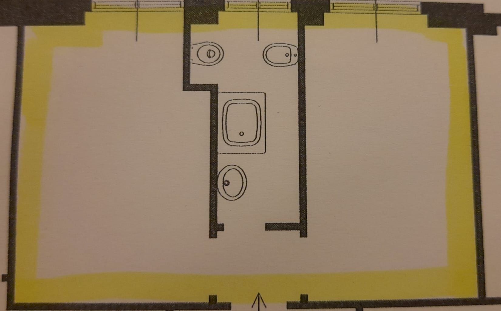 Ufficio via alla Porta degli Archi, 10, Genova (zona Carignano) - planimetria 1