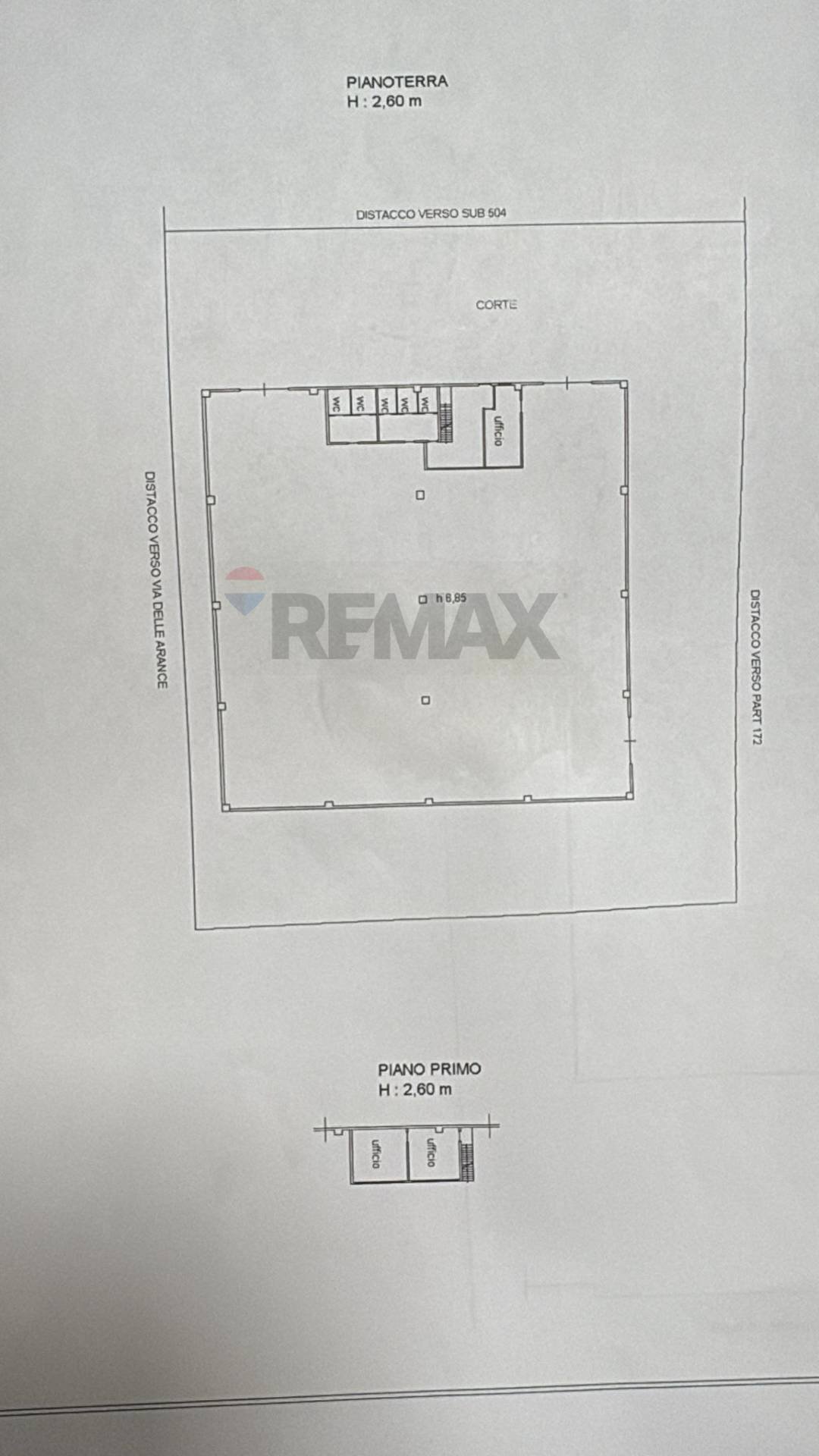 Pianta 2D - Capannone Via delle Arance
 
1, Pomezia - planimetria 1