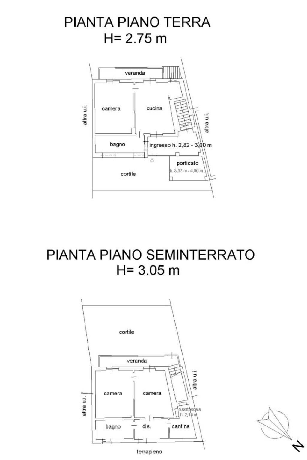 Appartamento via Piave, 20/3, Cocconato - planimetria 1