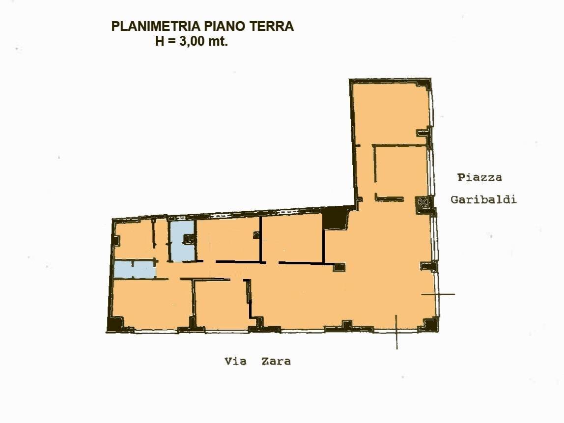 Foto 19 - Ufficio via Nazario Sauro, Catanzaro - planimetria 1