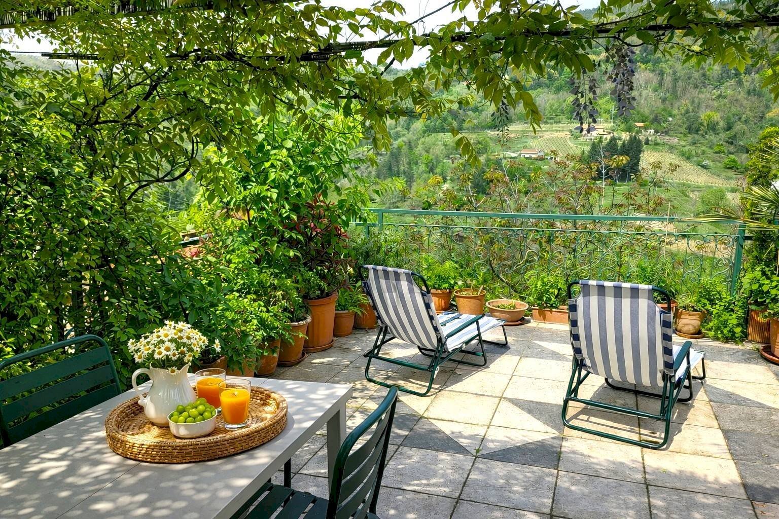 Terrazza - Casa semi indipendente Via Roma
 
77, Carro - foto 1