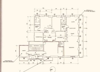 Planimetria - Appartamento via Uberto Visconti di Modrone, Milano - foto 17
