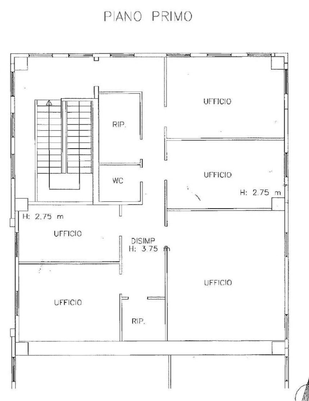 Office C.da Profeta, 12, Caraffa di Catanzaro - floor plans 1