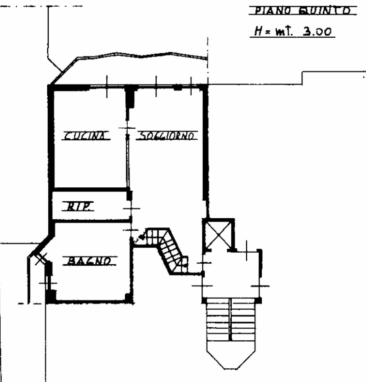 Appartamento via Pietro Micca, 3, Asti - planimetria 1