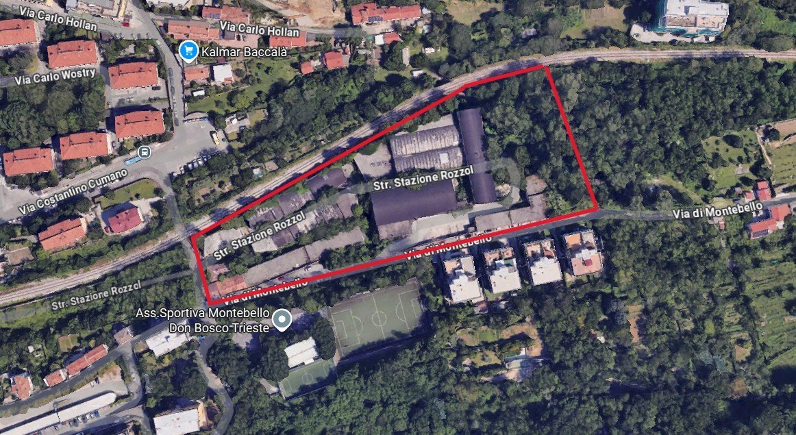 Shed via Guido Grimani, 42, Trieste - floor plans 1