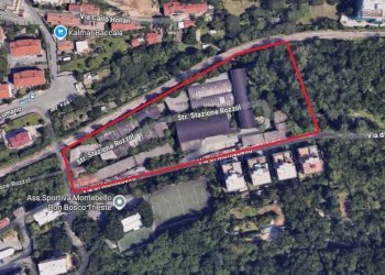 Mappa - Capannone via Guido Grimani, 42, Trieste - foto 1