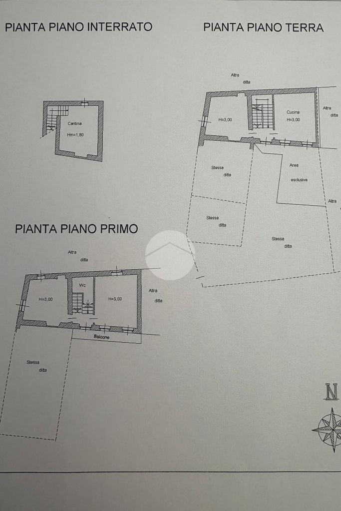 Rustico Via Germain Sommeiller, Alpignano - planimetria 1