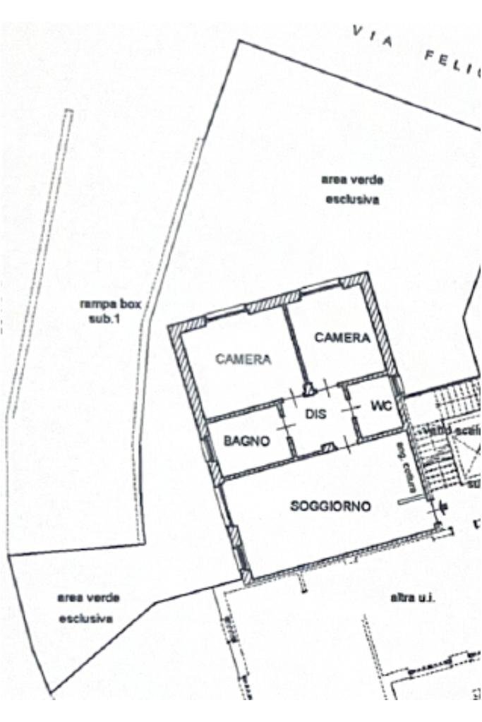 Quadrilocale Via Goffi, Avigliana - planimetria 1