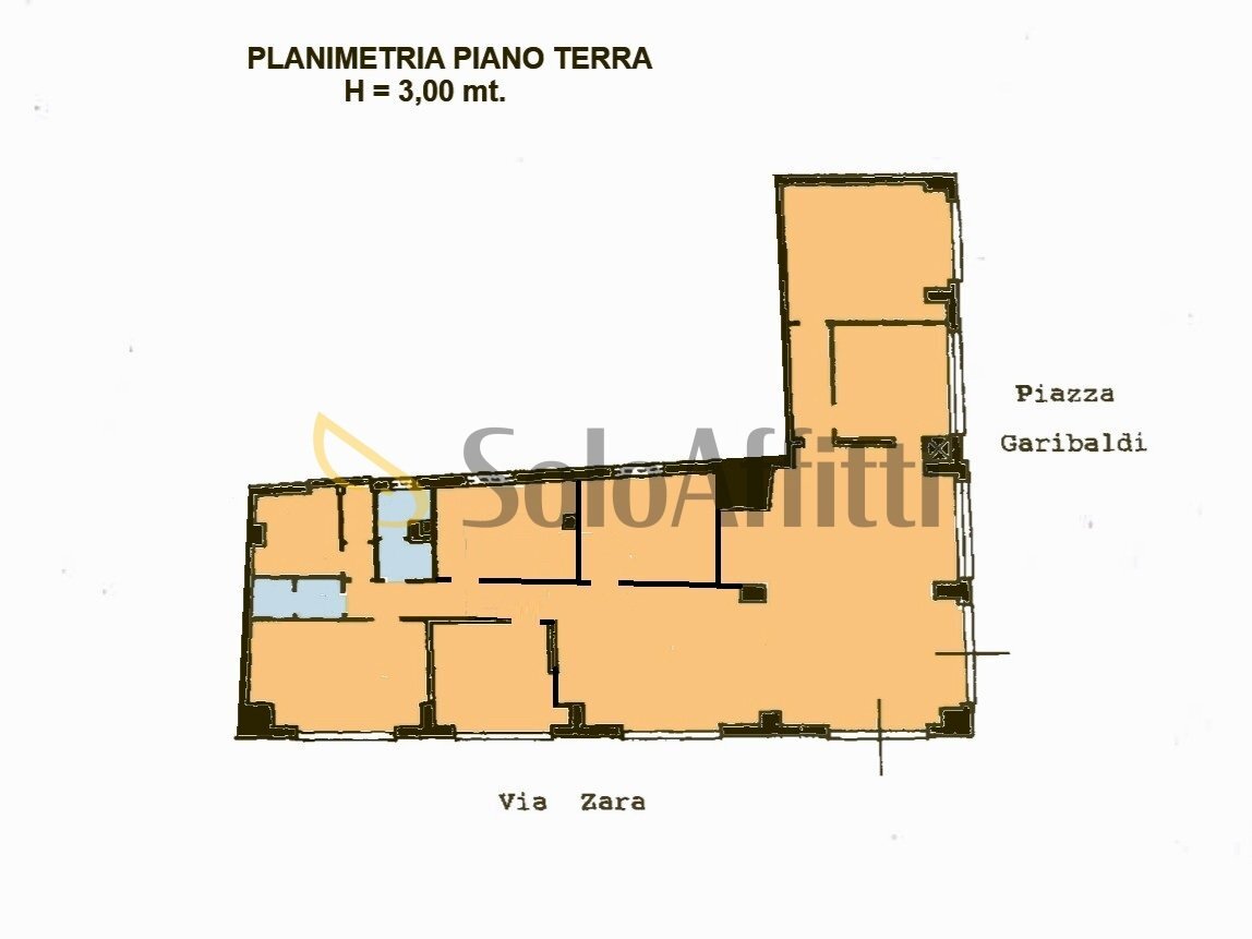 planimetria_vendita.jpg - Commercial Premises Via Nazario Sauro 9, Catanzaro - floor plans 1