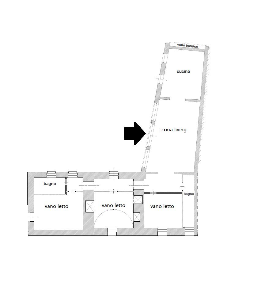 plamnimetria - Villa Contrada Peroscia 14, Monopoli - planimetria 1