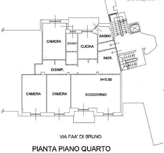 1.jpg - Apartment at auction Via Camillo Cavour 23, Alessandria - floor plans 1
