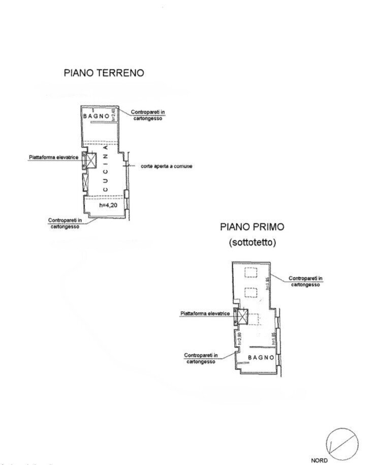 Planimetria.jpg - Bilocale Via San Gallo, Firenze - planimetria 1