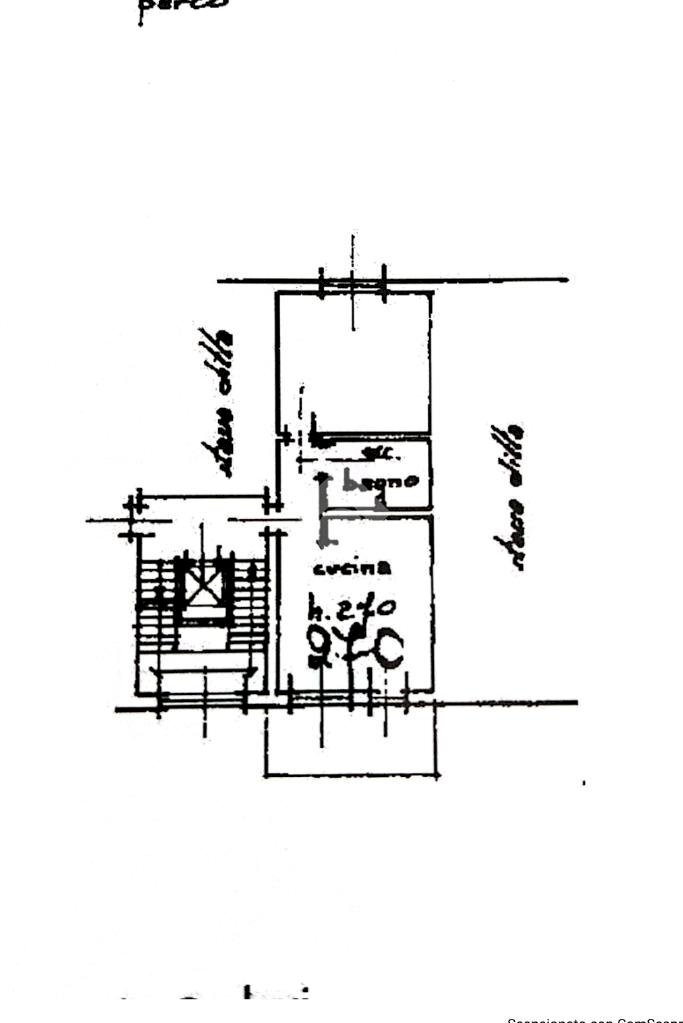 Bilocale Via carducci, Candiolo - planimetria 1