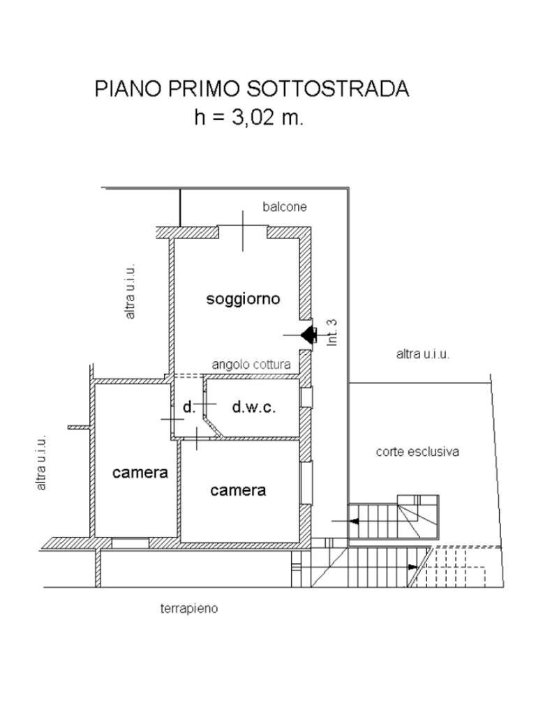 Trilocale Via Aleramo, Alassio - planimetria 1