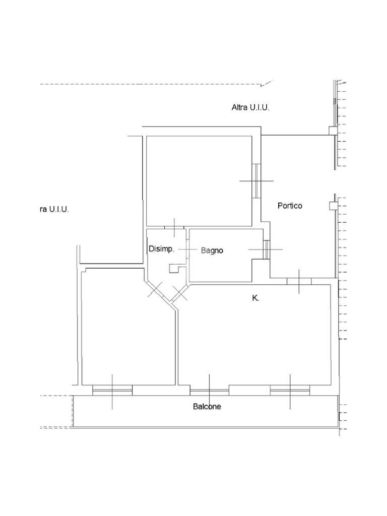 Trilocale Via Aleramo, Alassio - planimetria 1