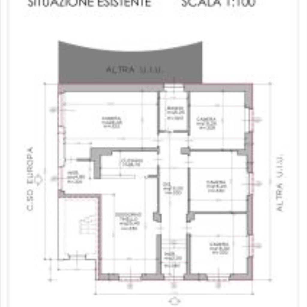 Appartamento Corso Europa, 19/2, Alba - planimetria 1
