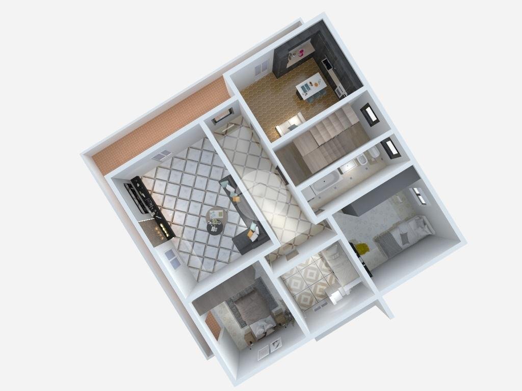 Villa Via Valletta, Leini - floor plans 1