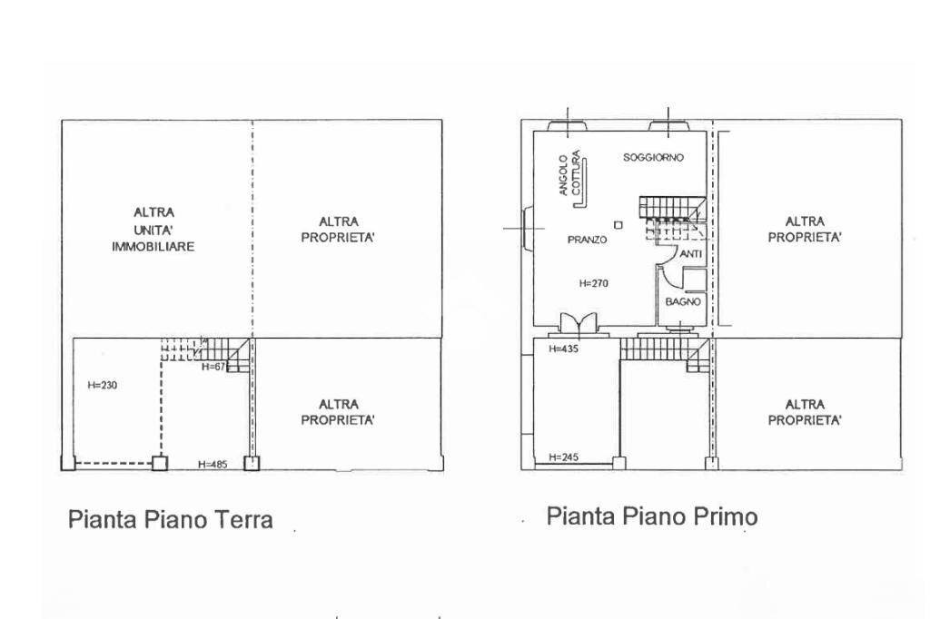 Villa Via Crocile, Neviano degli Arduini - planimetria 1