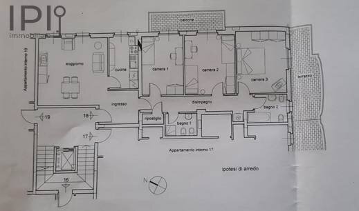 Foto 21 - Appartamento via madonna del bosco, Cairo Montenotte - planimetria 1