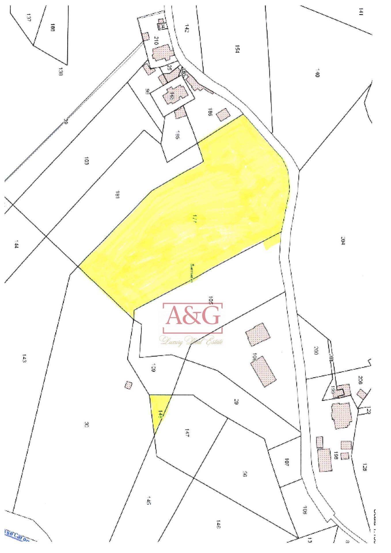 Foto 7 - Terreno agricolo Contrada Schito, Sarnano - planimetria 1