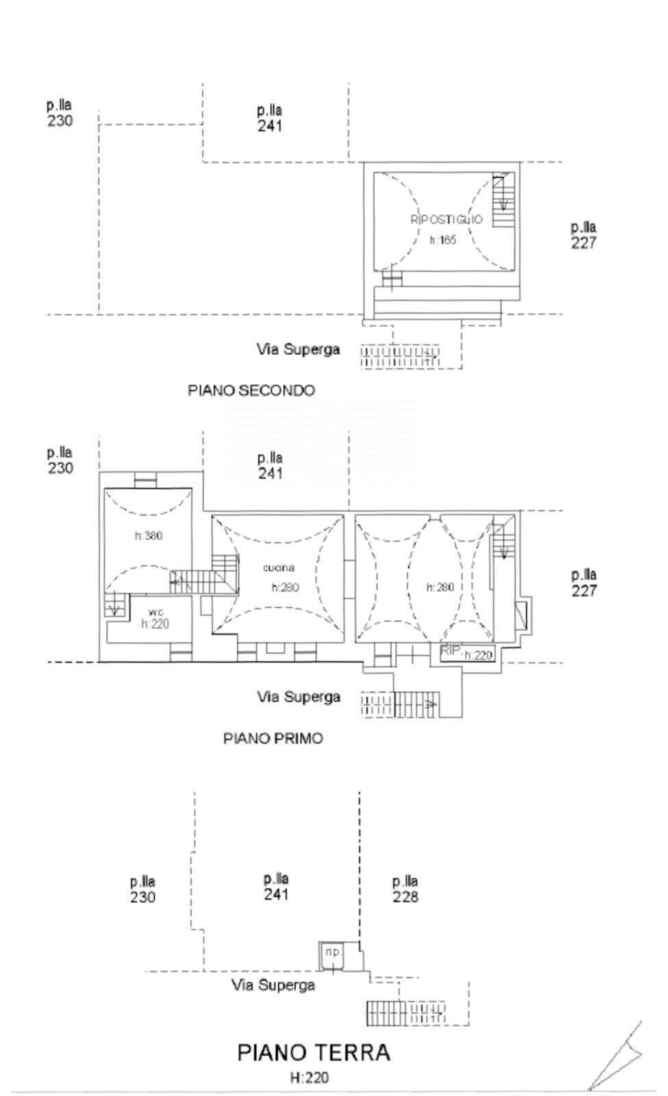 Foto 25 - Three-room apartment Via Superga
 
15, Cisternino - floor plans 1
