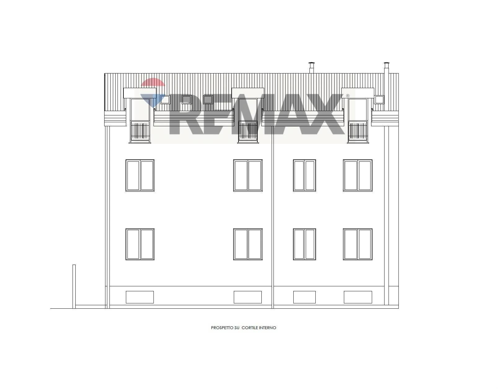 PROSPETTO RETRO EDIFICIO - Attico Via Socrate
 
14, Rho - foto 2