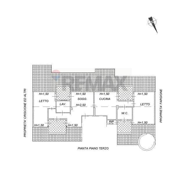 Pianta 2D - Attic Via Francesca Morvillo
 
5, Ragusa - floor plans 1